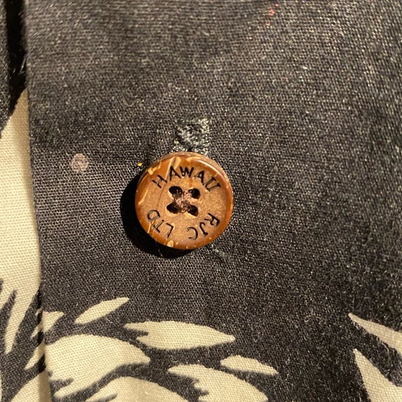RJC x Simons Black Hawaiian Shirt - Picture 10 of 12